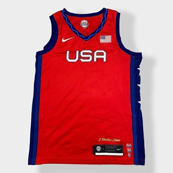 Nike Womens Blank Olympics USA Basketball Limited Jersey DD1568-611 size Large - Picture 4 of 11